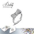 Destiny Jewellery Crystal From Swarovski Ring Bow Ring